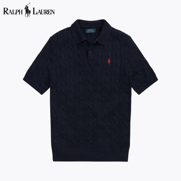 RL Pull polo en coton à torsades