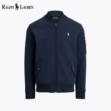 RL Veste bomber en maille double
