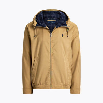 RL Veste à capuche en sergé